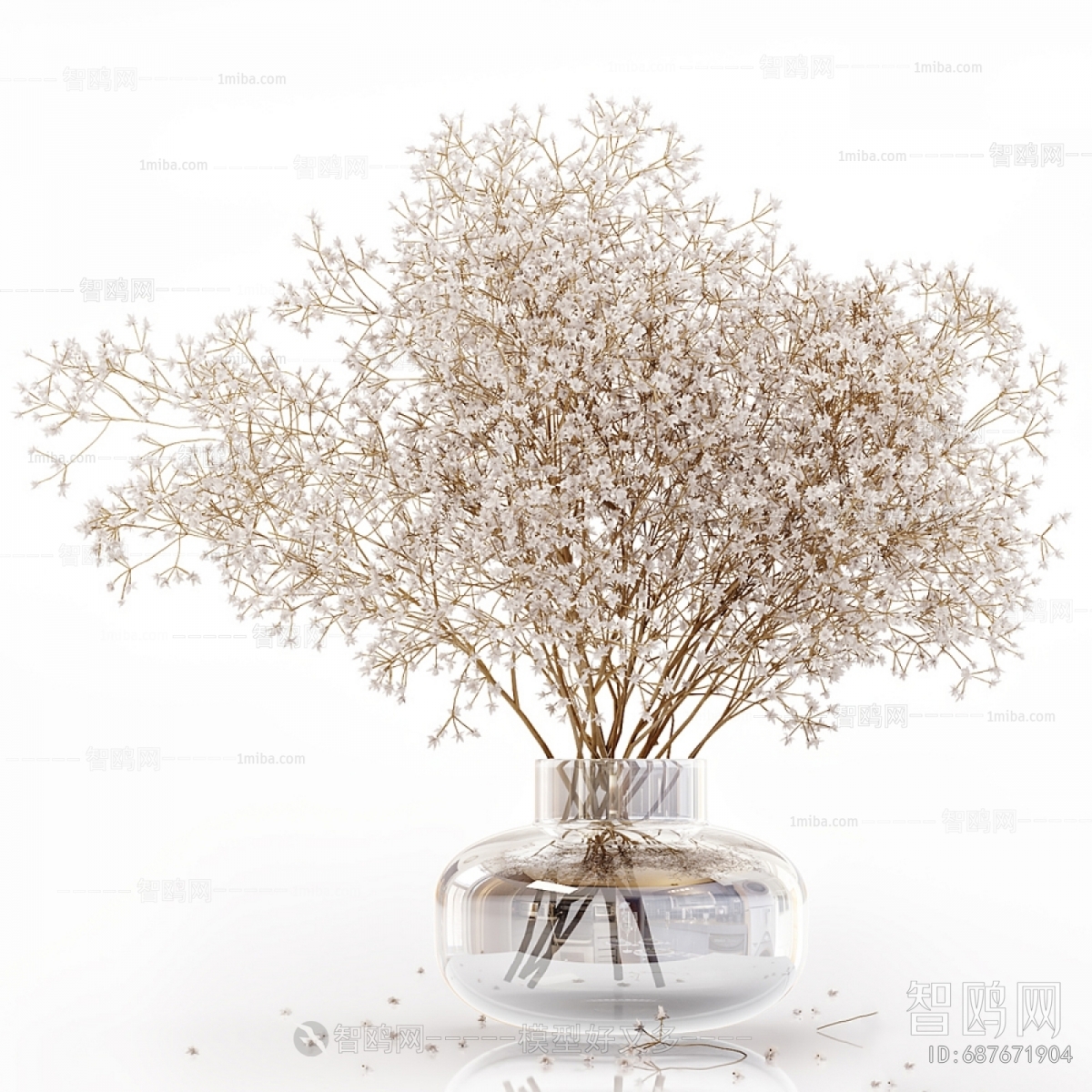 Modern Dried Branch