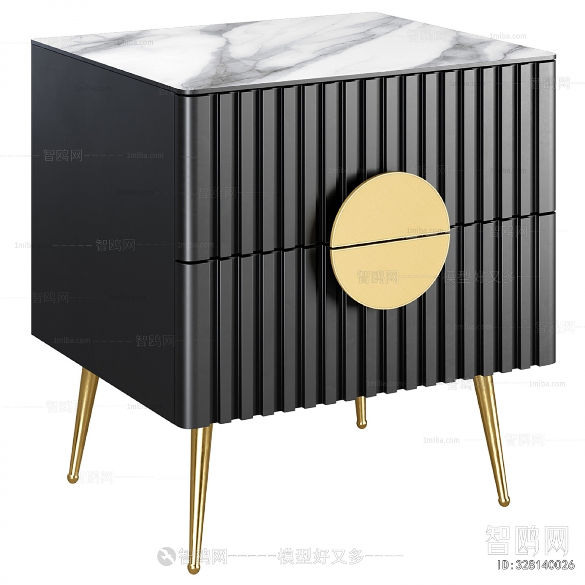 Modern Bedside Cupboard