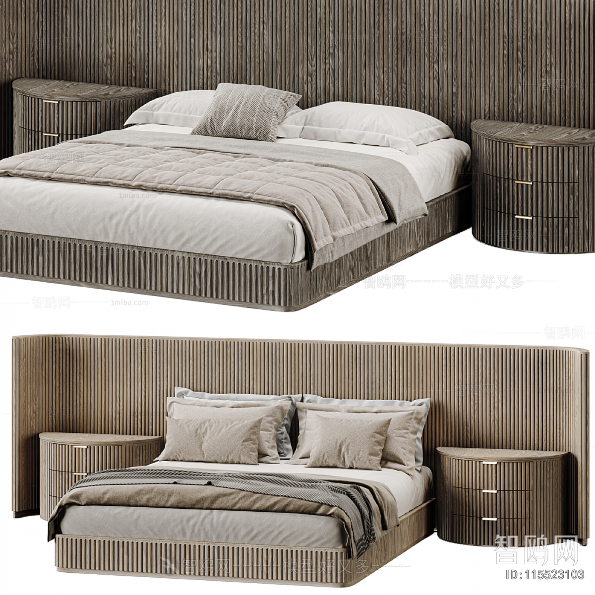Modern Double Bed