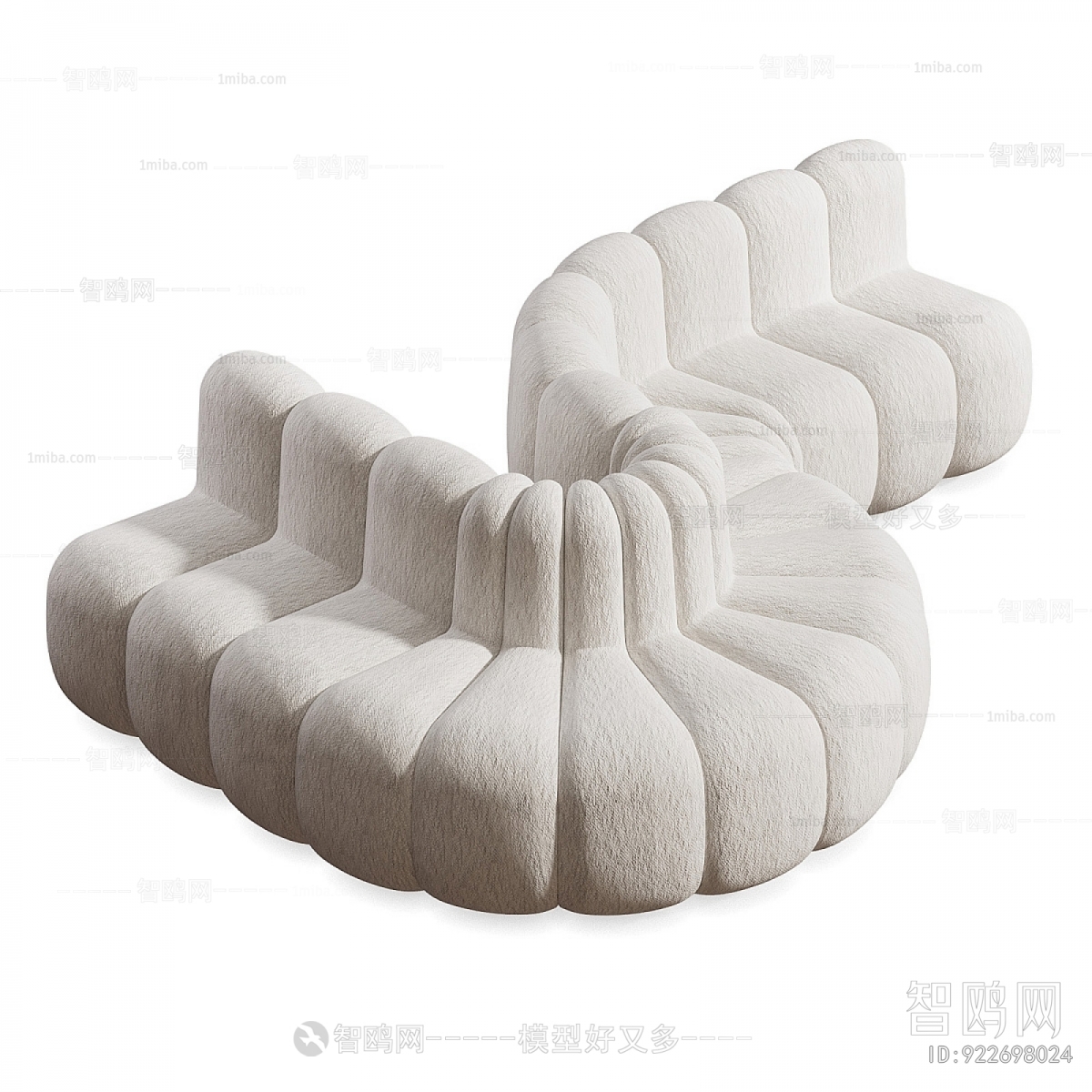 Modern Curved Sofa