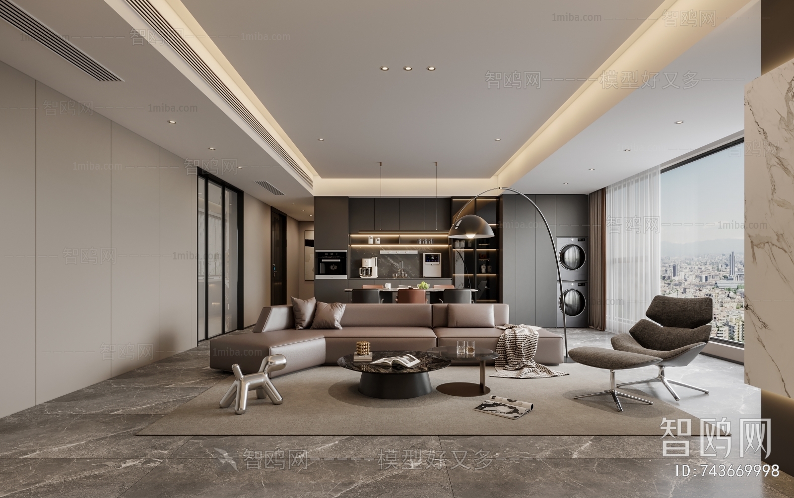 Modern A Living Room