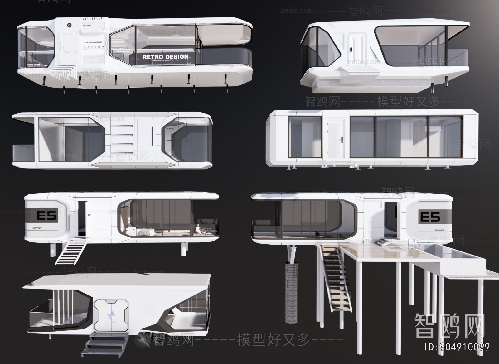 Modern Appearance Of Commercial Building