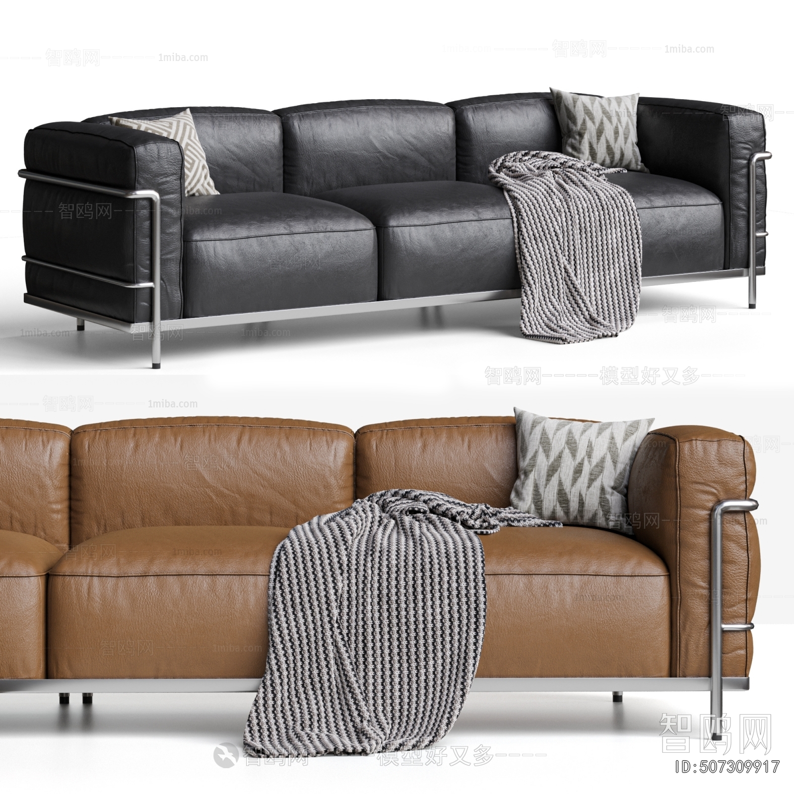 Modern Three-seat Sofa