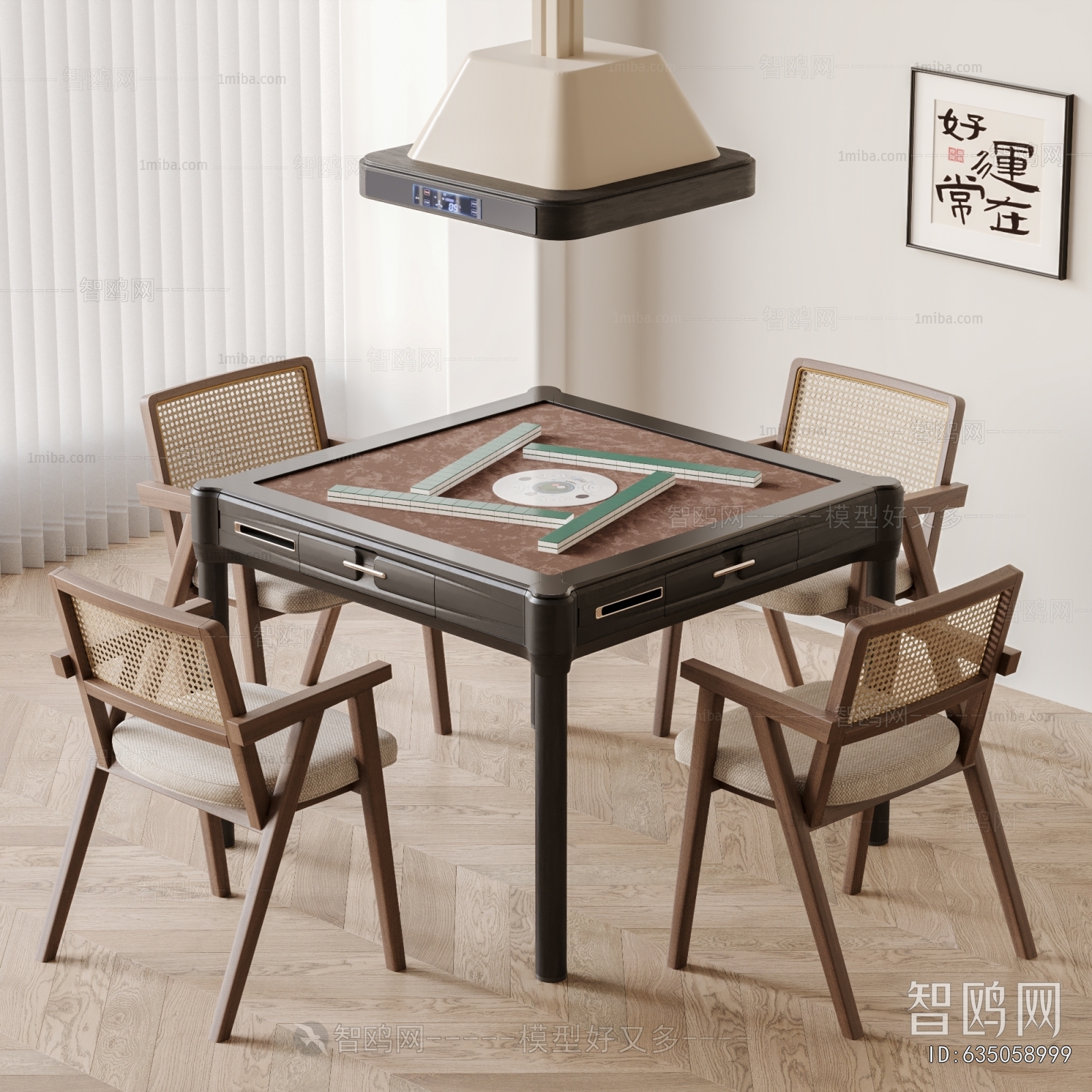 New Chinese Style Mahjong Tables And Chairs