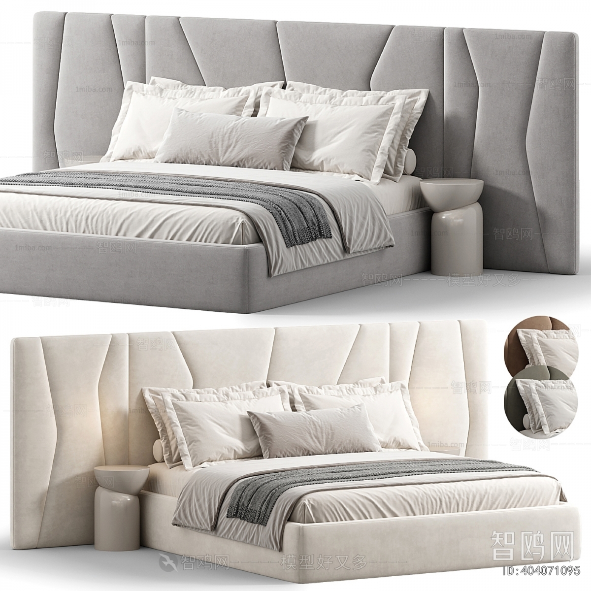 Modern Double Bed