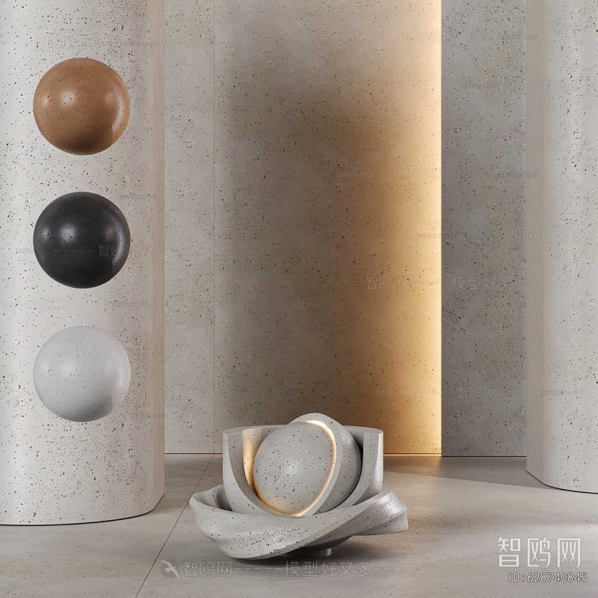 Modern Wall/floor/ceiling