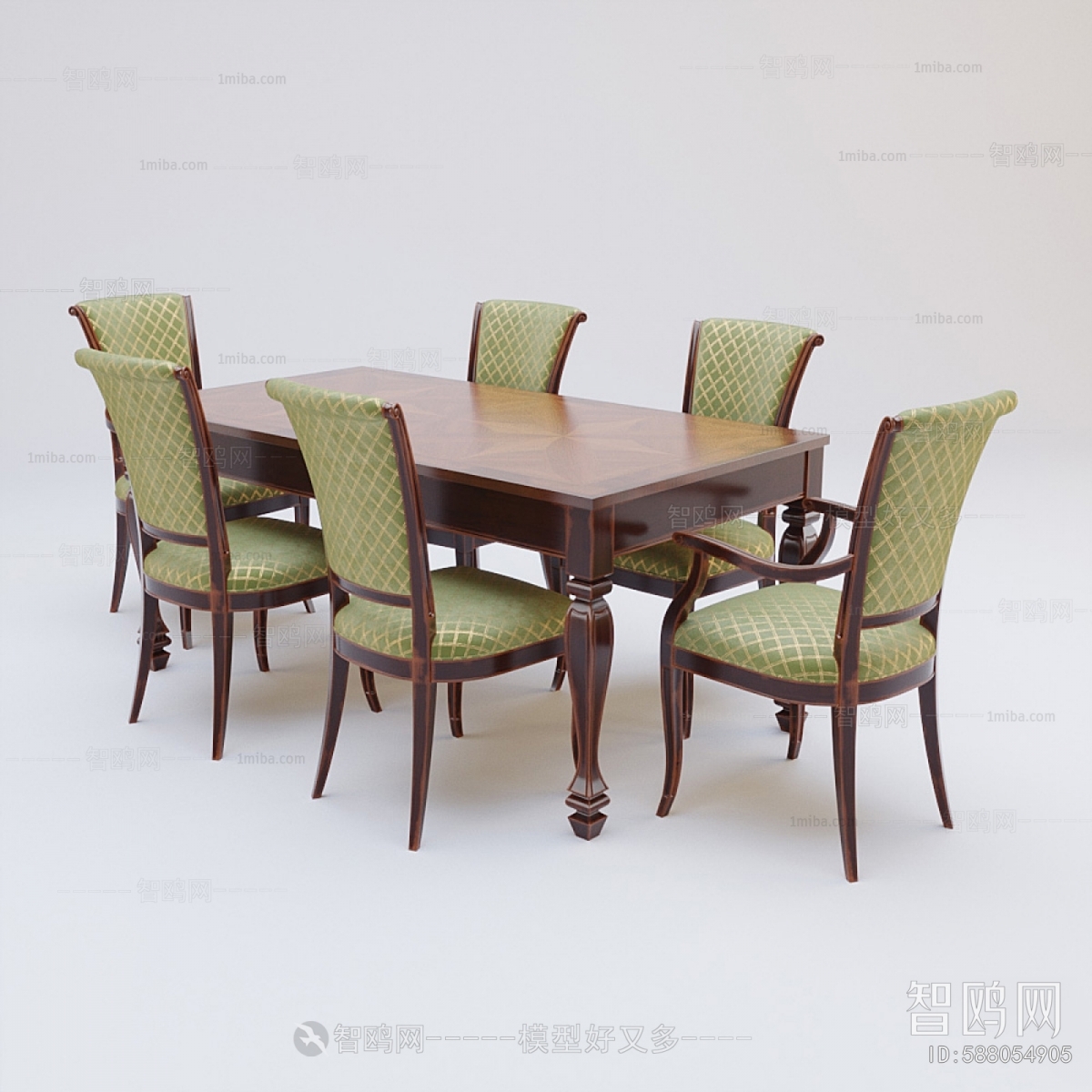 American Style Dining Table And Chairs