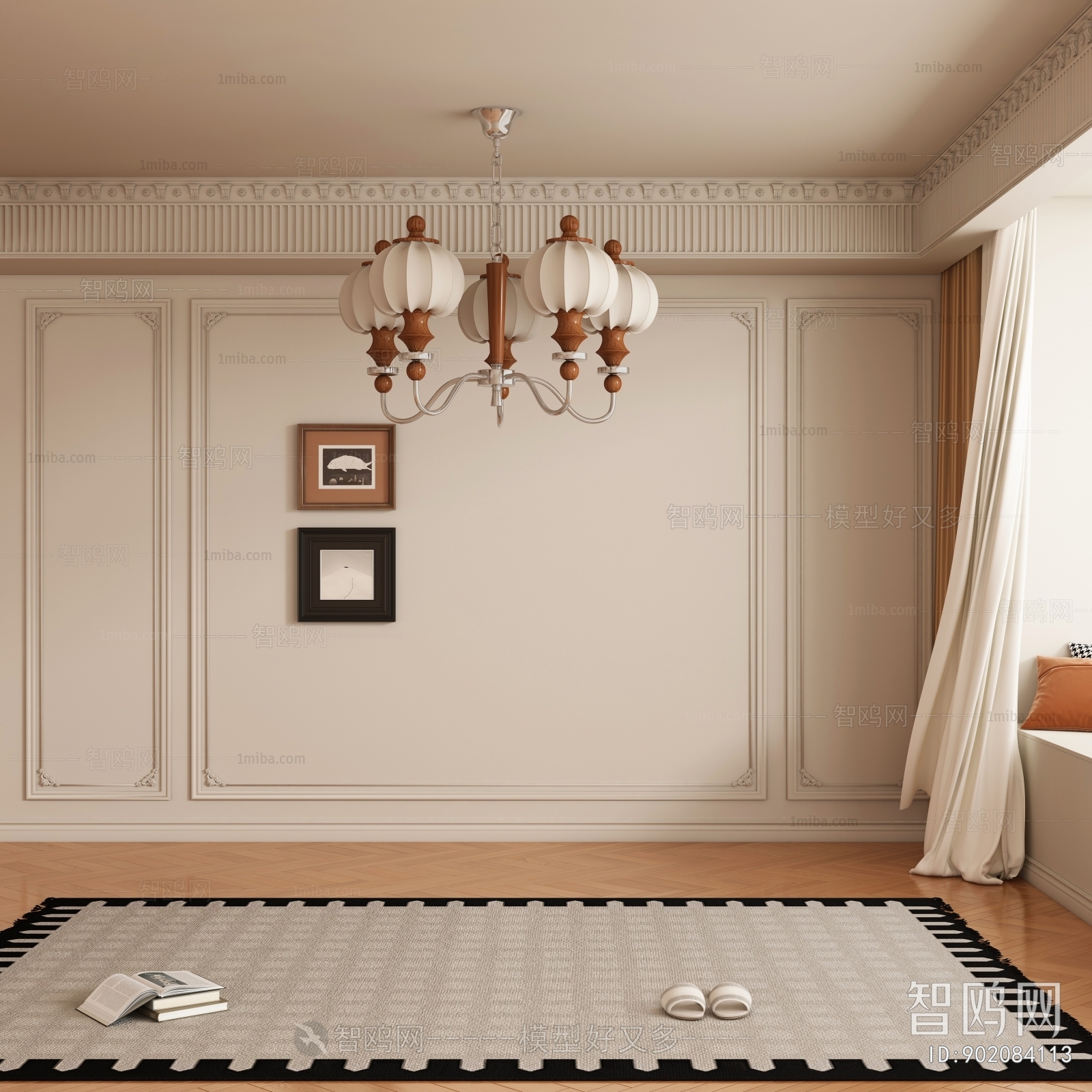 French Style TV Wall