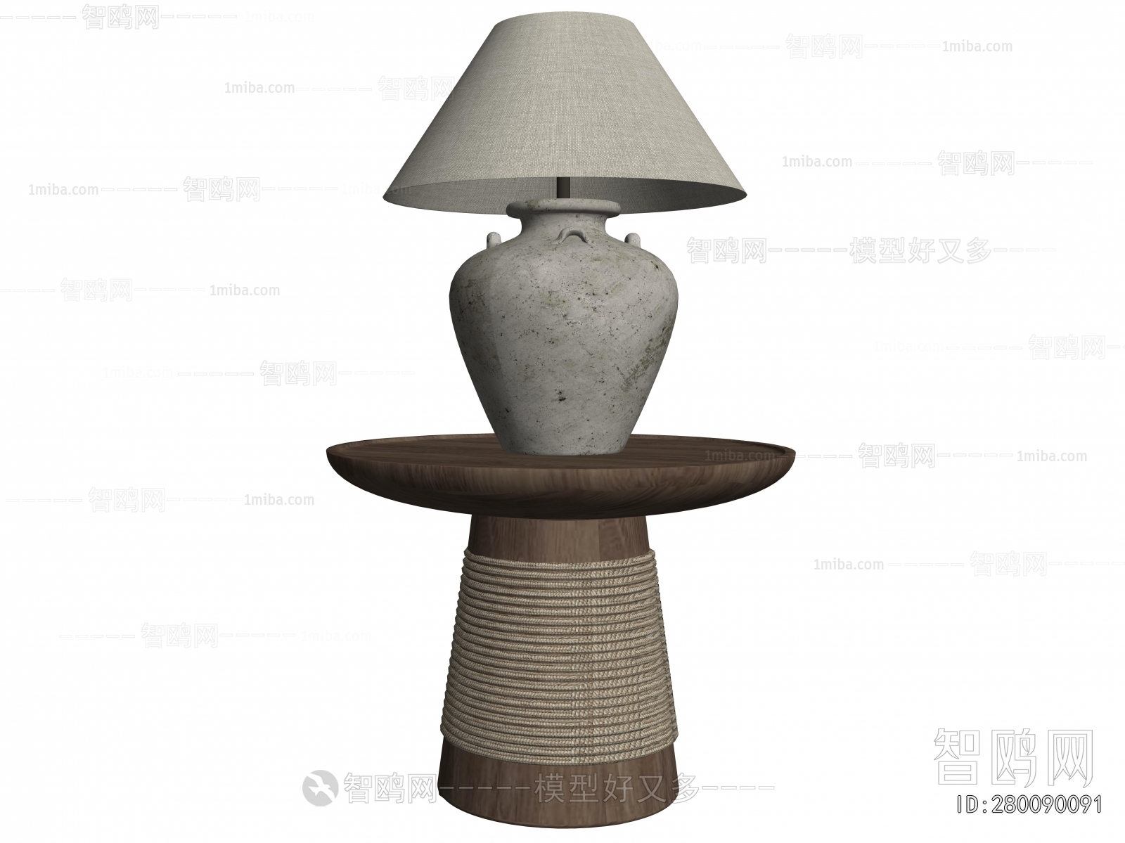 Retro Style Table Lamp