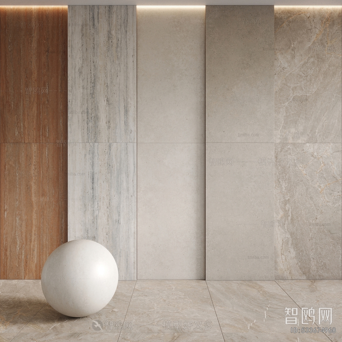 Modern Wall/floor/ceiling