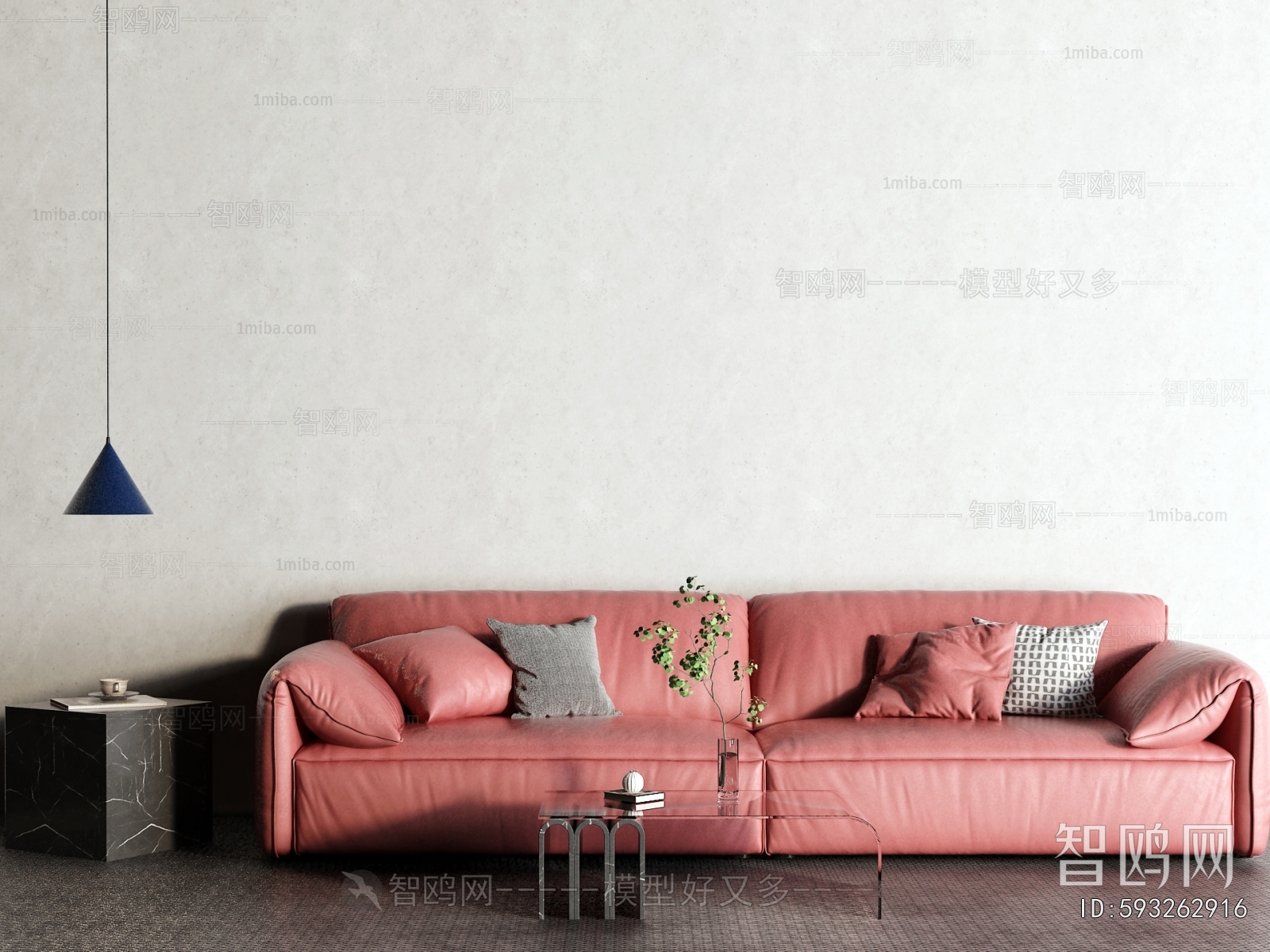 Modern Multi Person Sofa