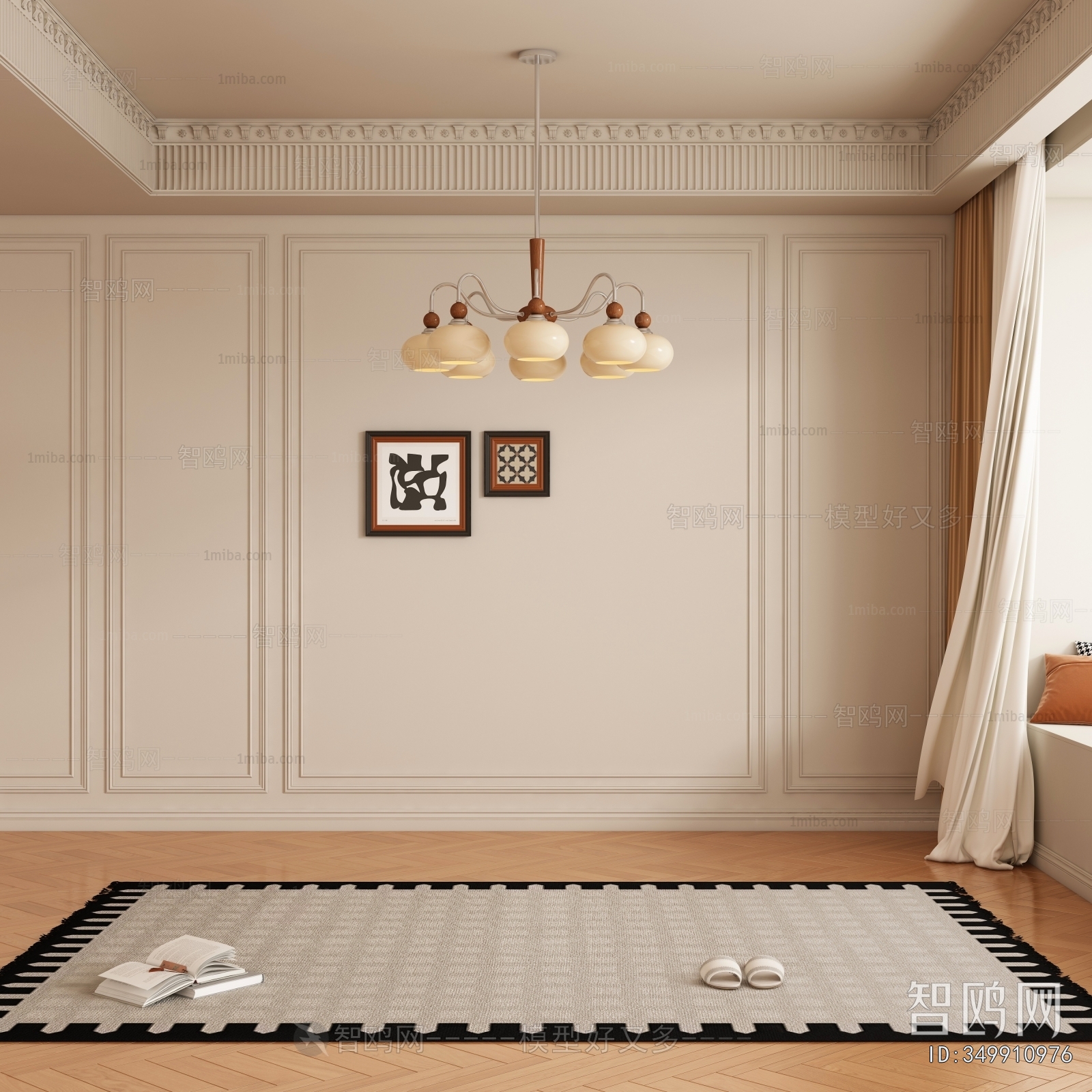 French Style TV Wall