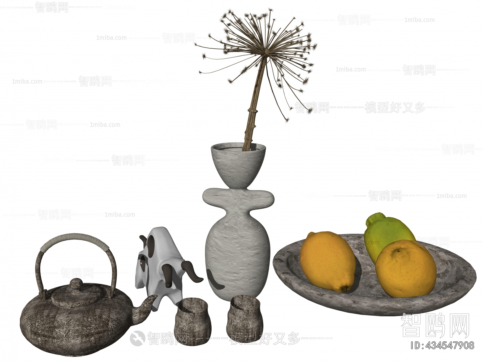 Wabi-sabi Style Decorative Set