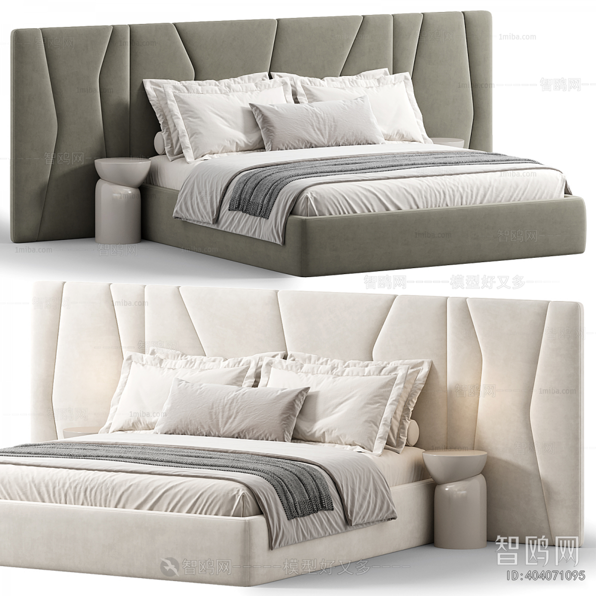 Modern Double Bed