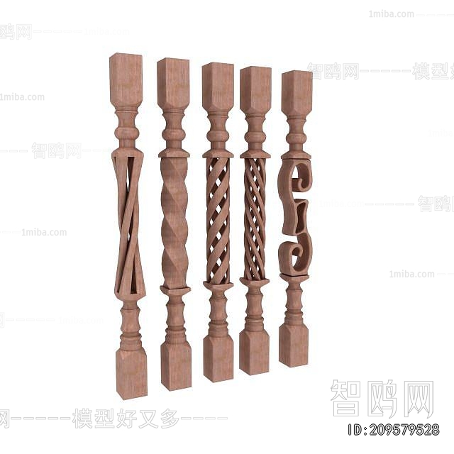 Simple European Style Column