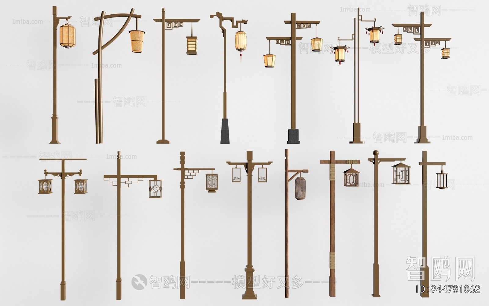 New Chinese Style Outdoor Light