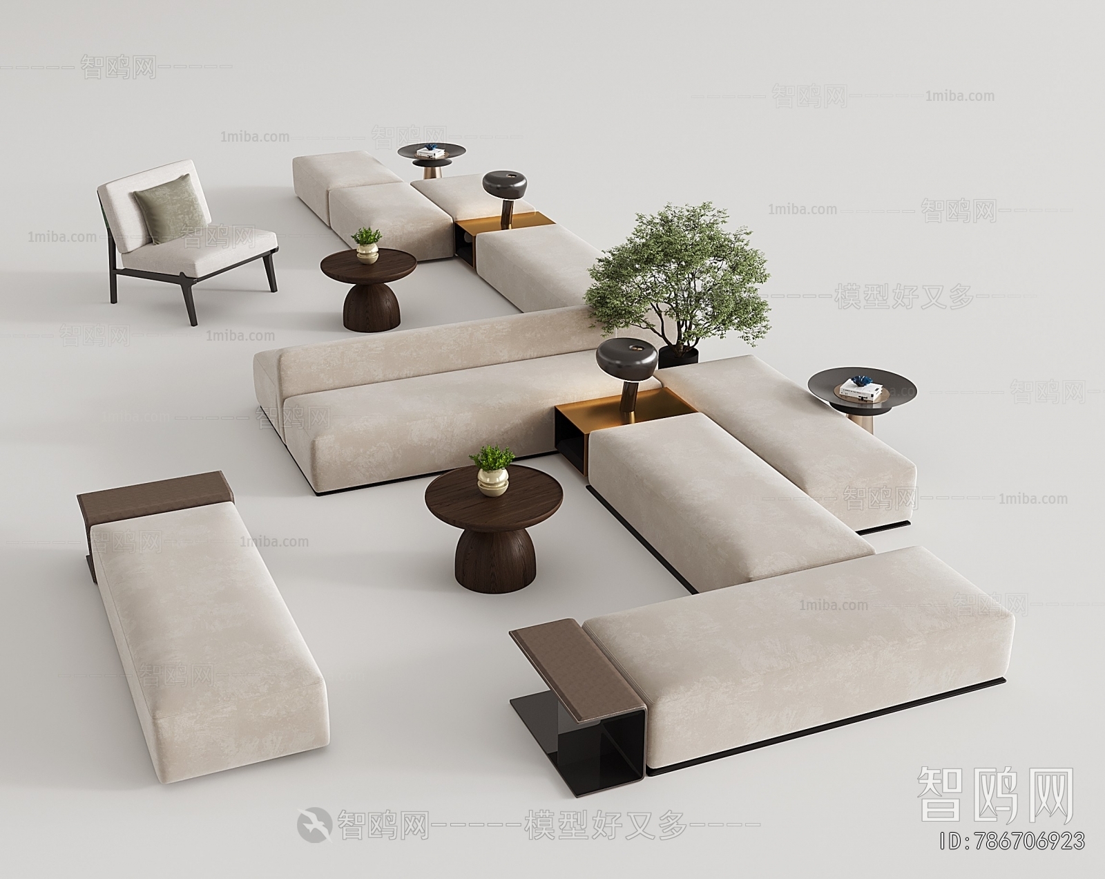 Modern Sofa Combination