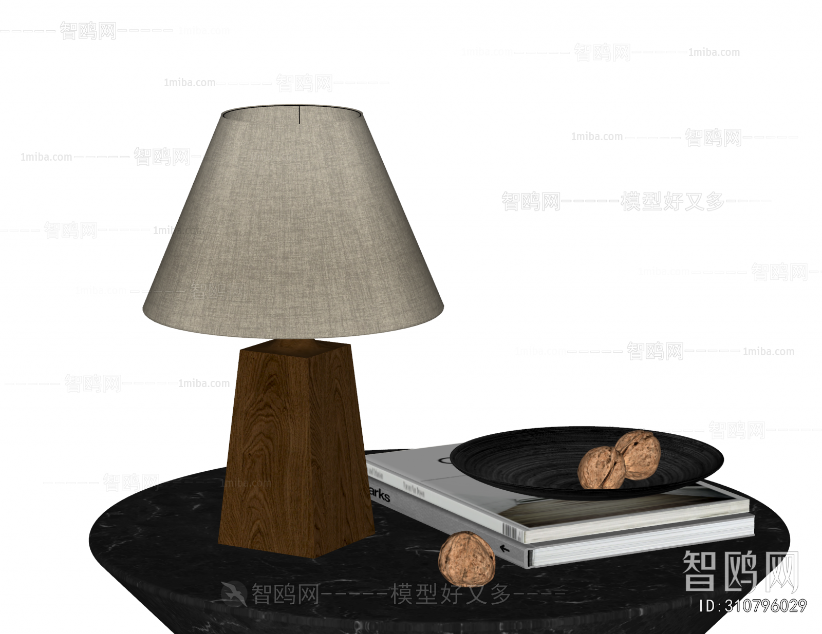 Wabi-sabi Style Table Lamp