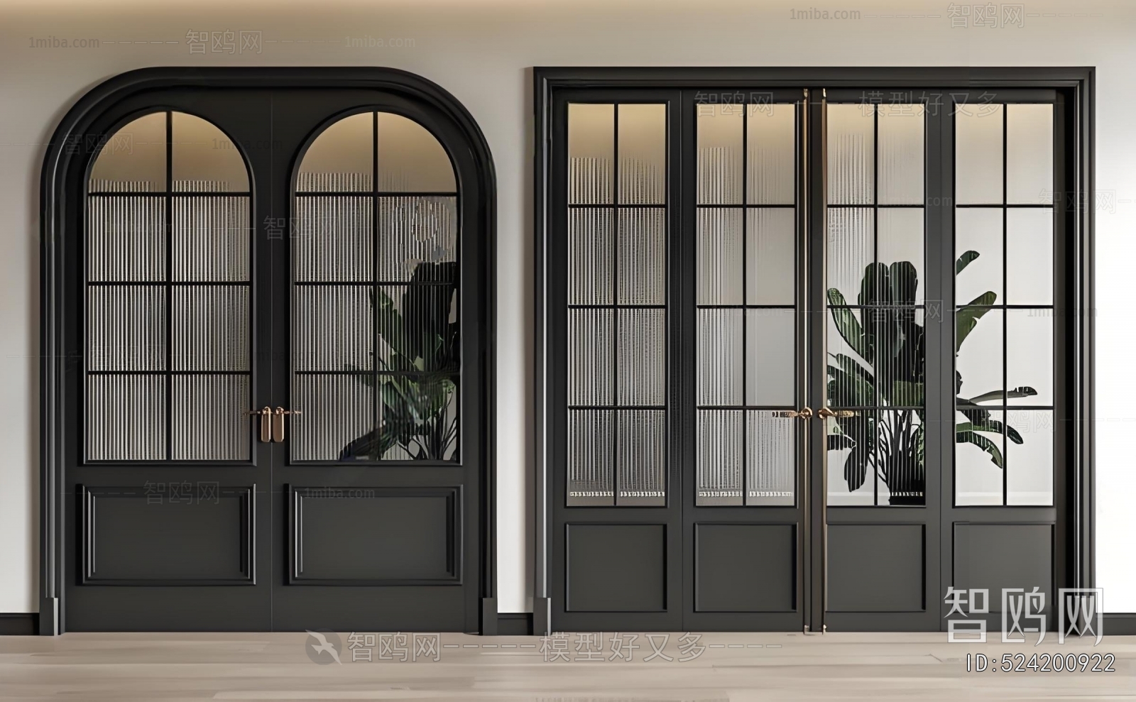 French Style Double Door