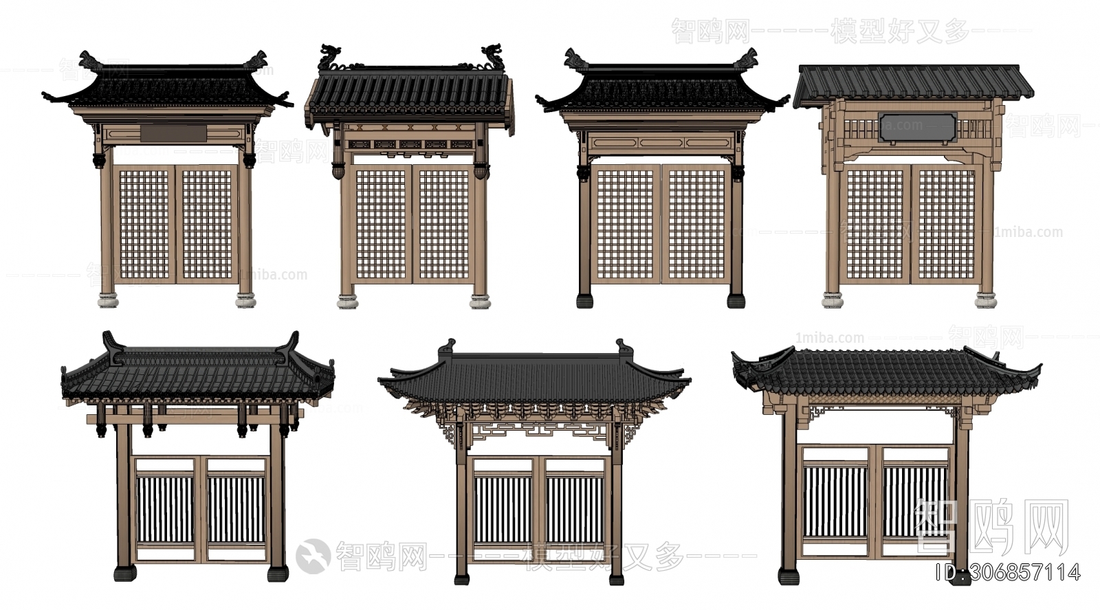 Chinese Style Facade Element