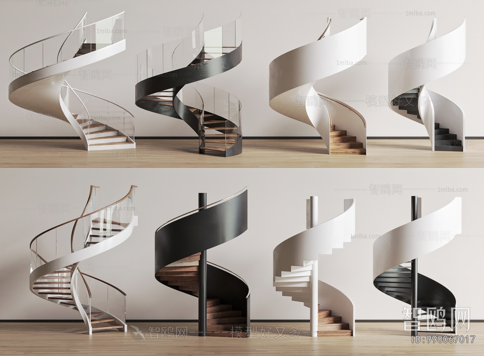 Modern Rotating Staircase
