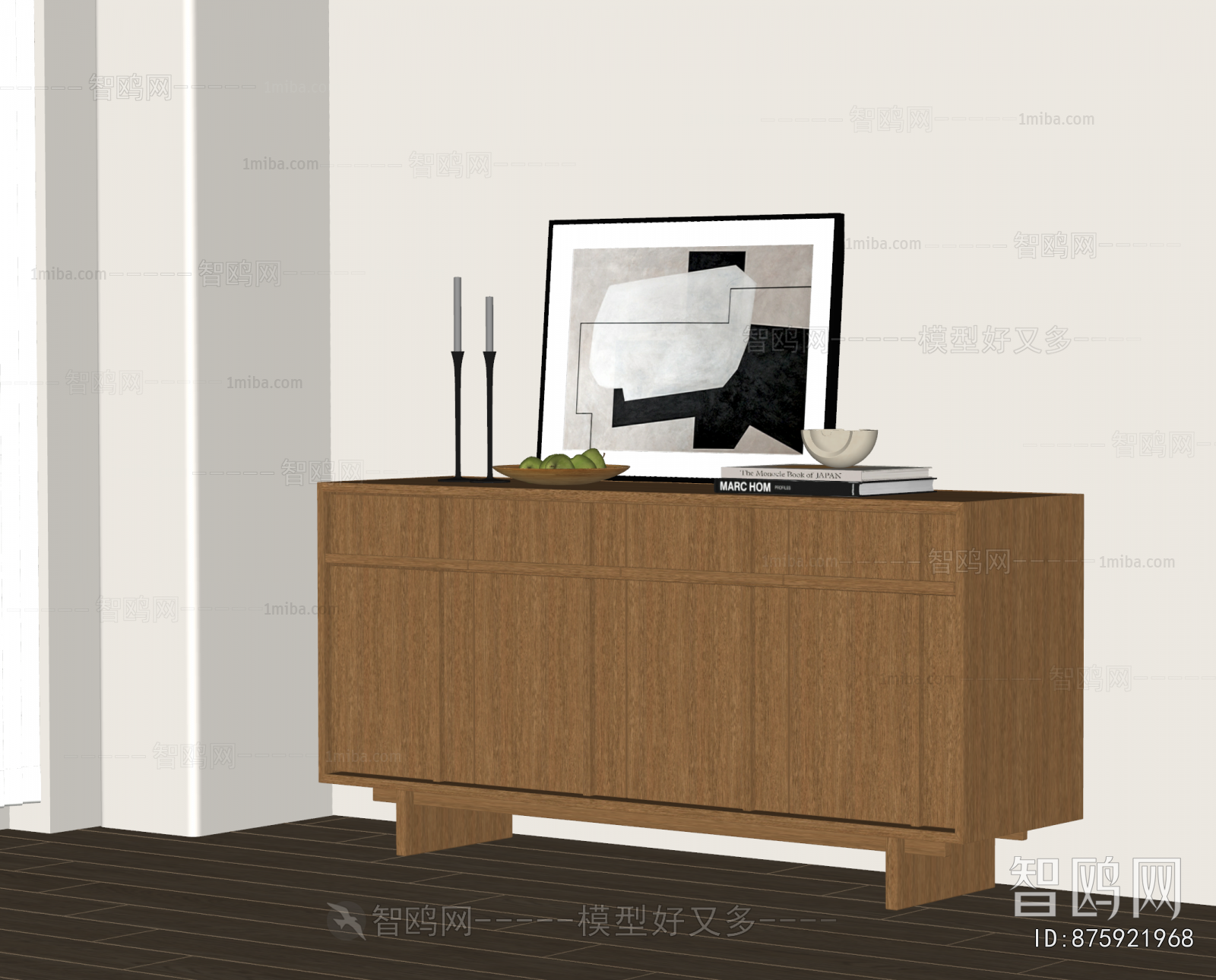 Nordic Style Entrance Cabinet