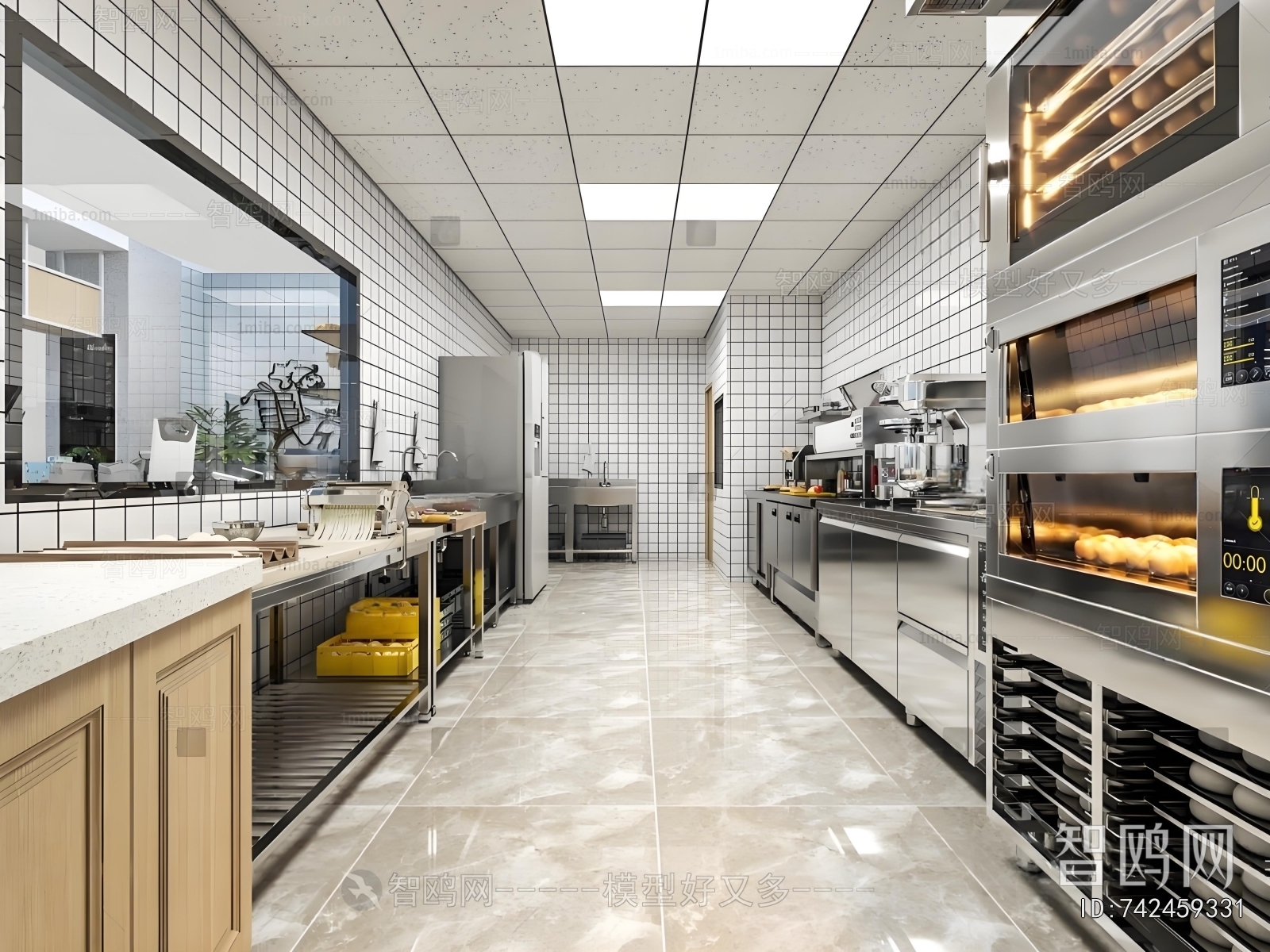 Modern Central Kitchen