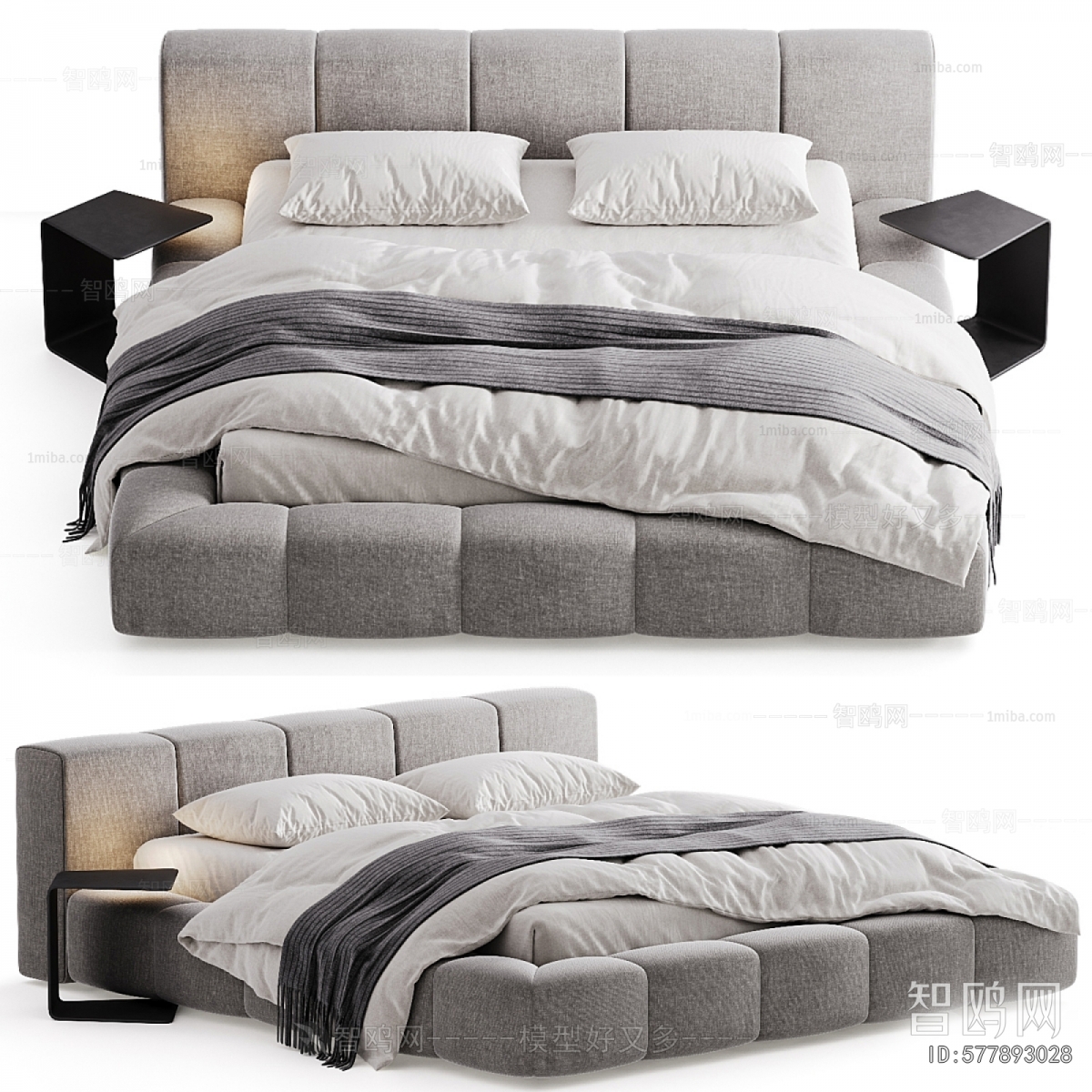 Modern Double Bed