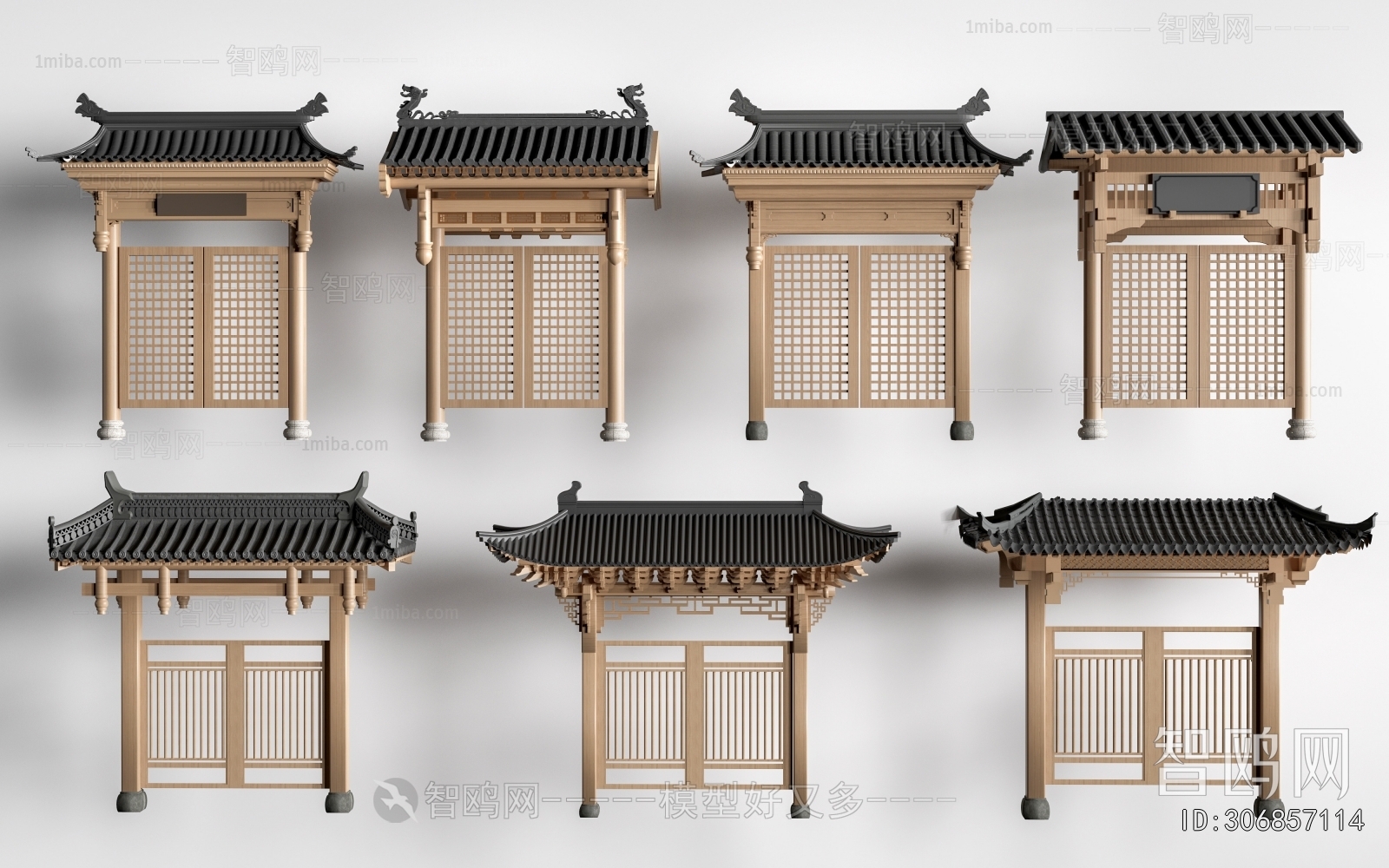 Chinese Style Facade Element