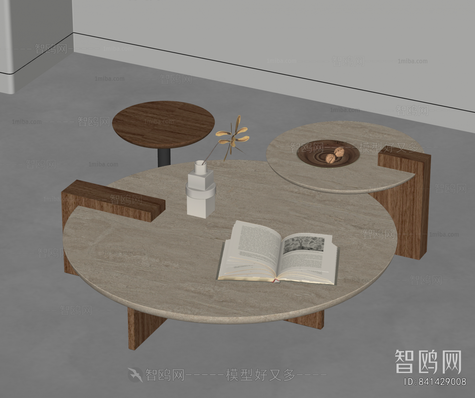 Wabi-sabi Style Coffee Table