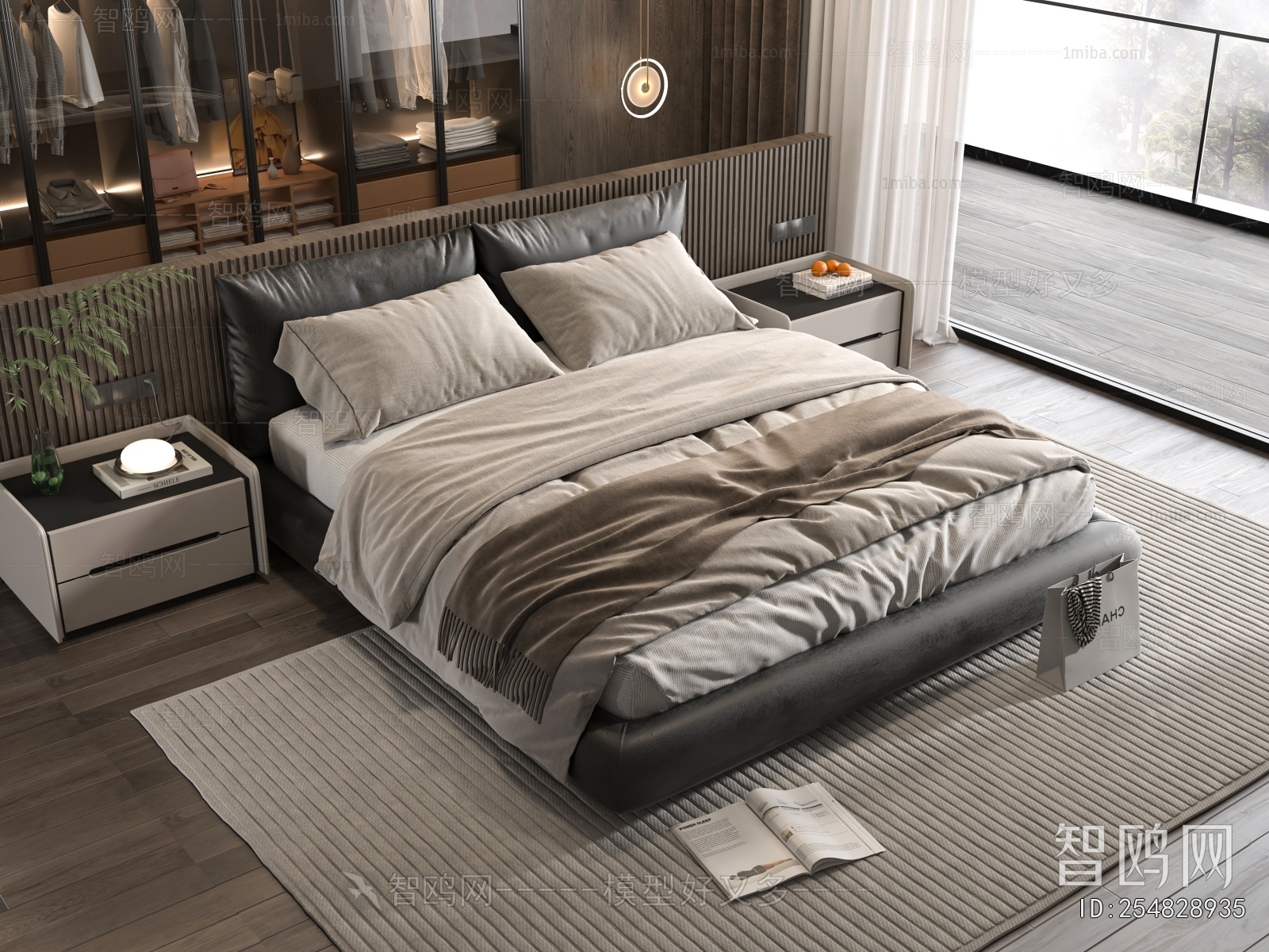 Modern Double Bed
