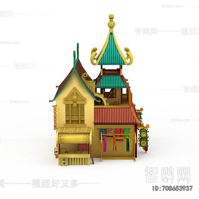 New Chinese Style Facade Element