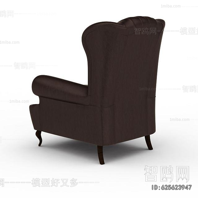 Simple European Style Single Sofa