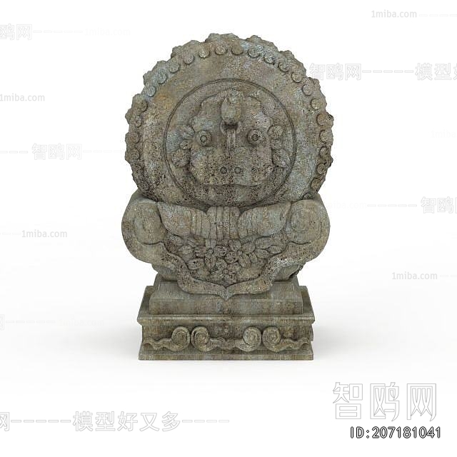 Chinese Style Stone Carving