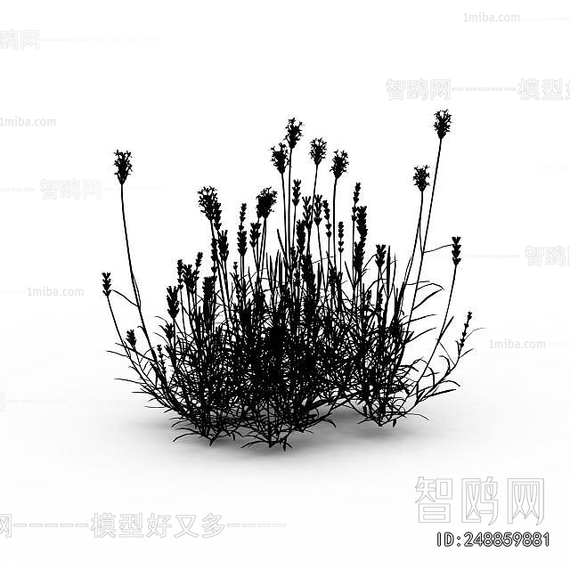 Modern Tree/shrub/grass