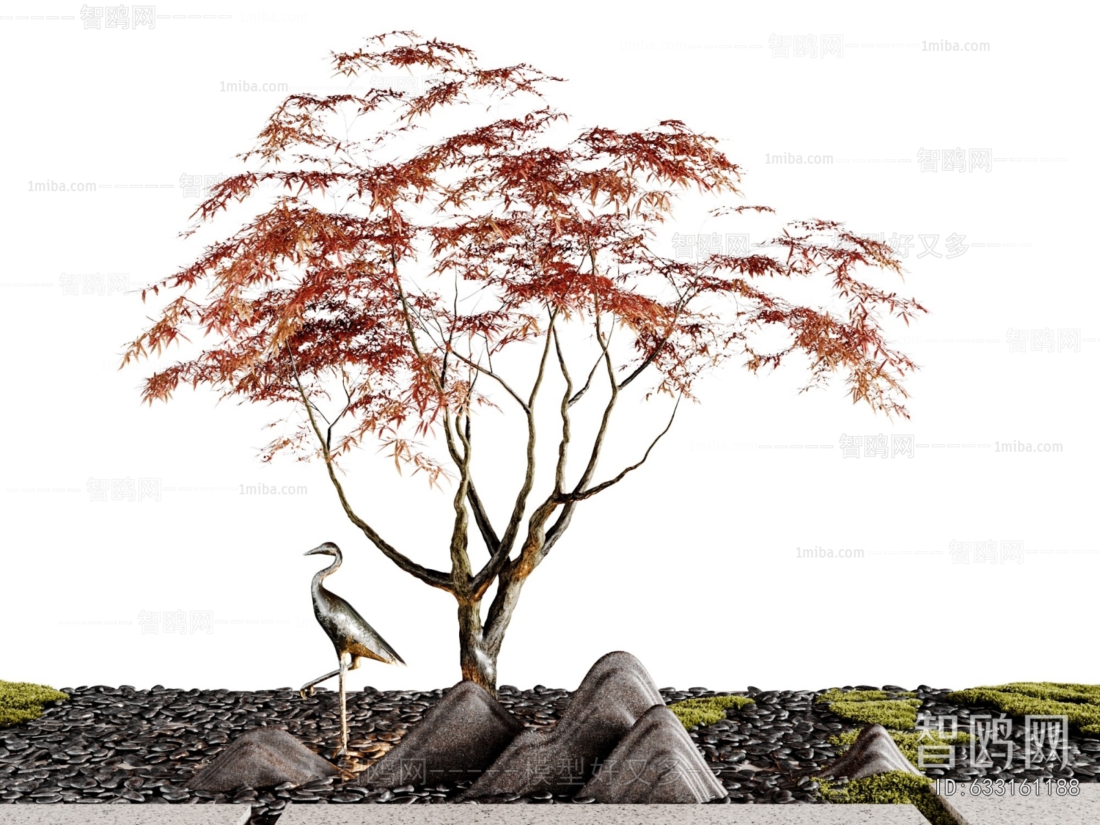 New Chinese Style Plant Landscaping