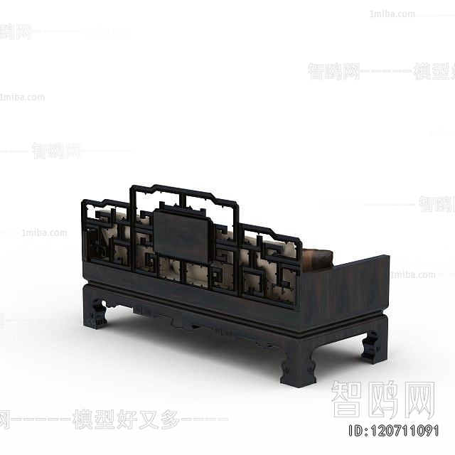 Chinese Style Arhat Bed