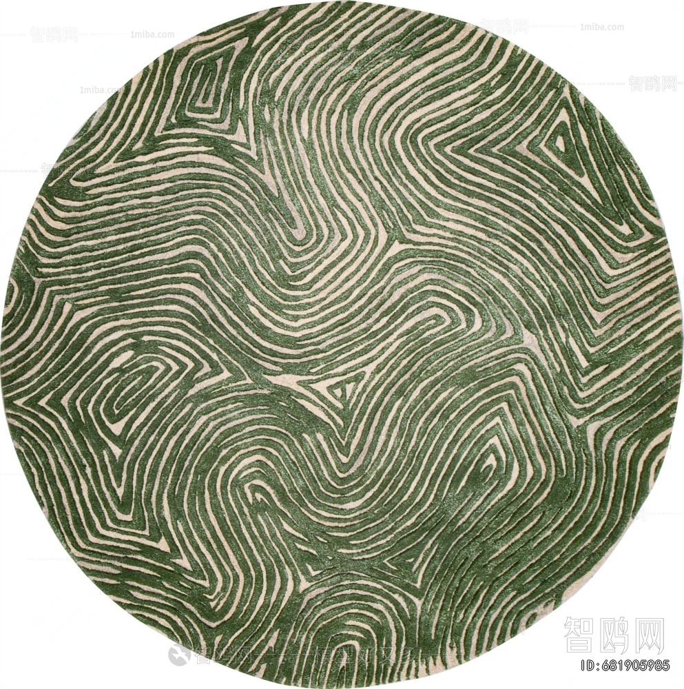 Modern Circular Carpet