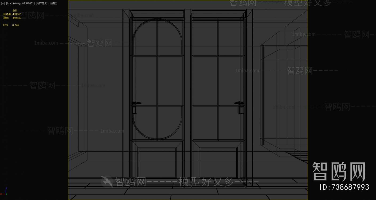 French Style Single Door