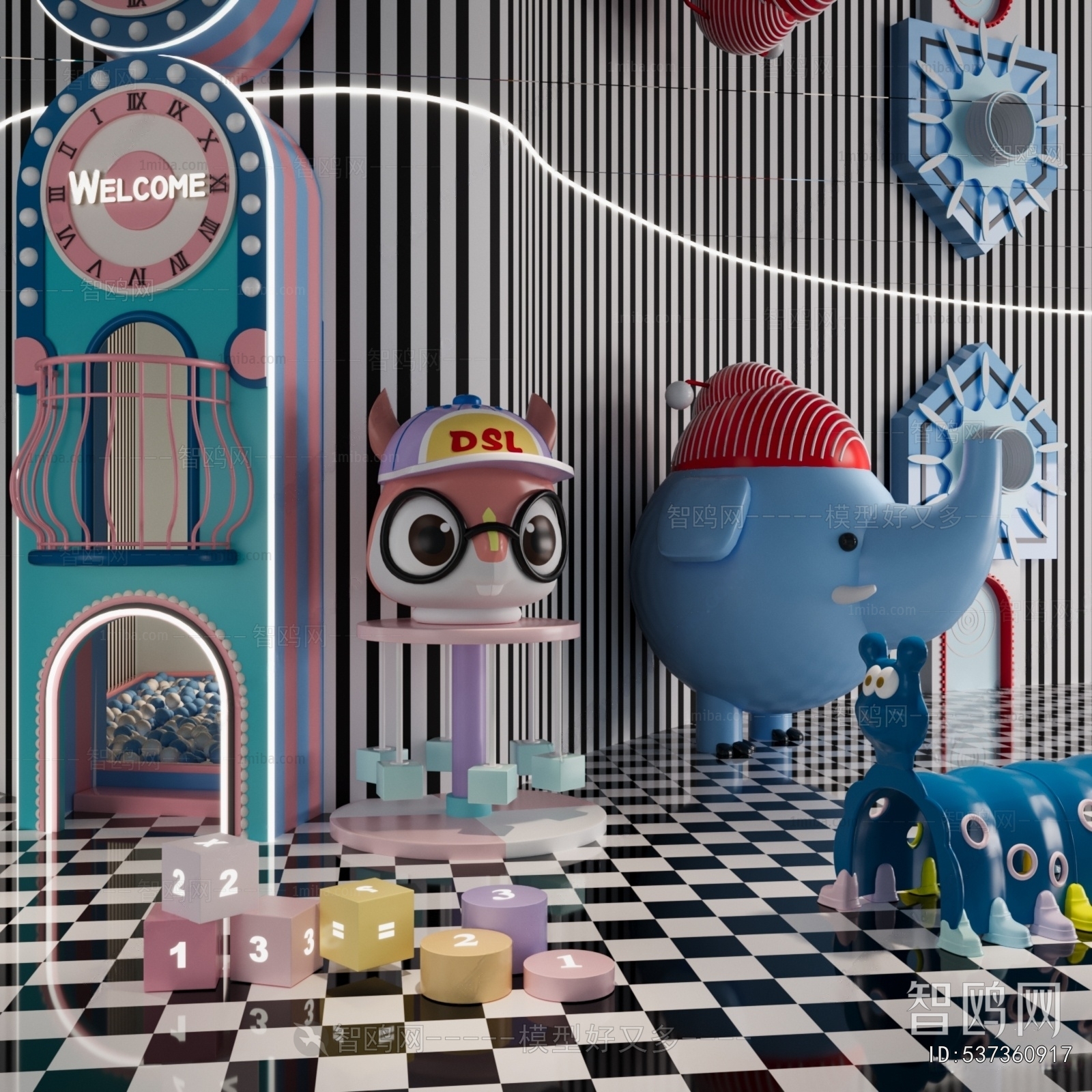 Modern Equipment For Children