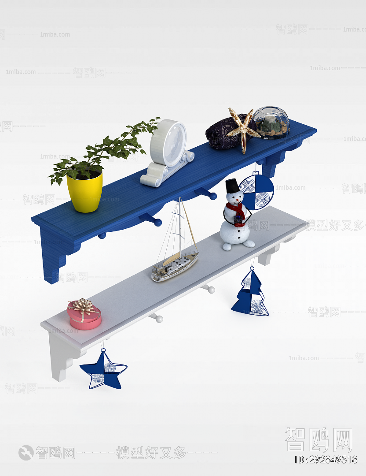 Mediterranean Style Decorative Frame