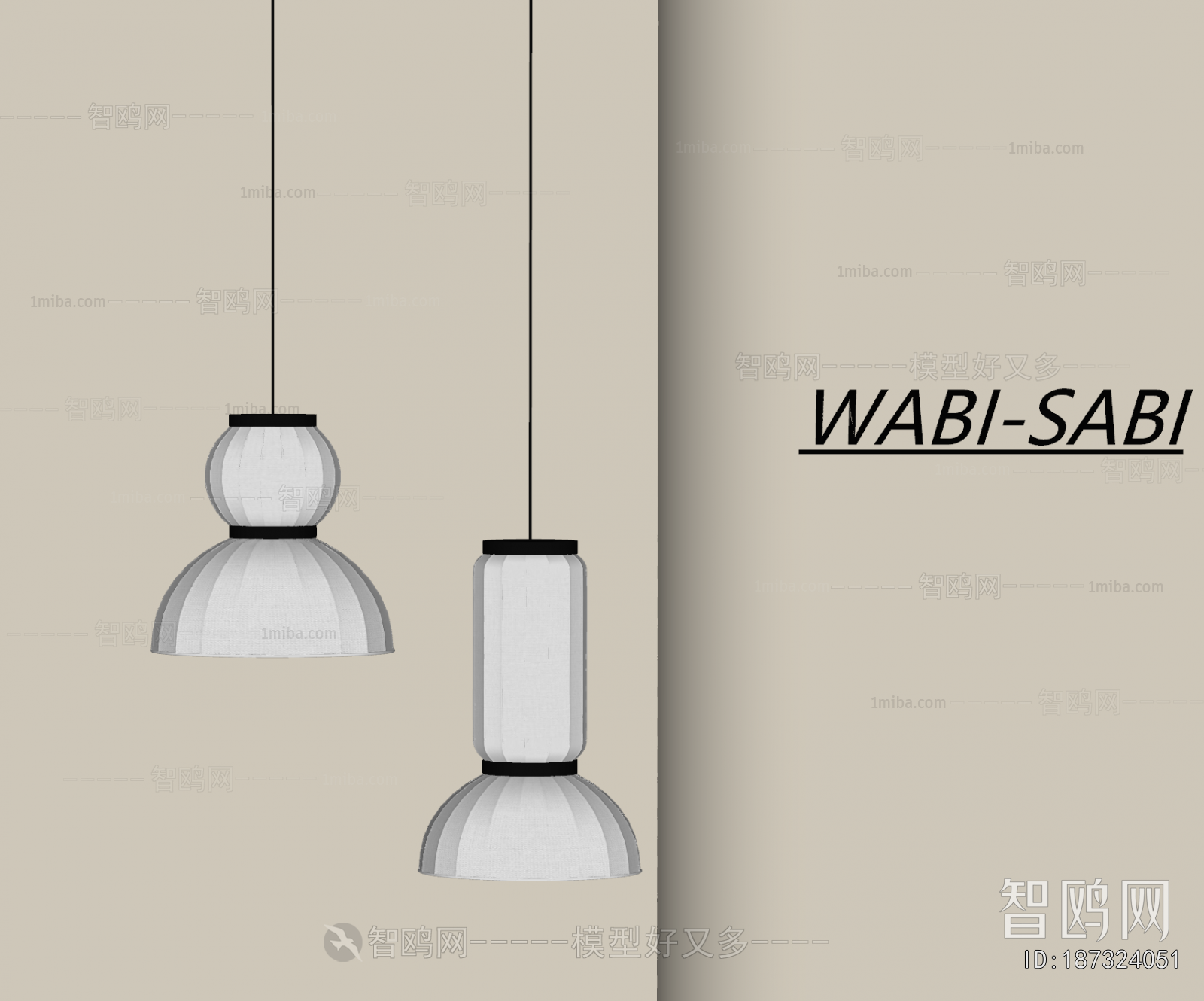 Wabi-sabi Style Droplight