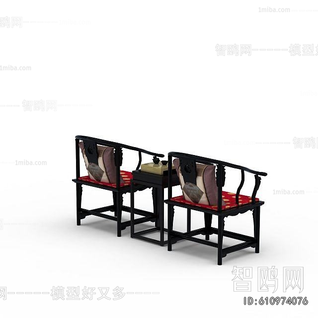New Chinese Style Lounge Chair