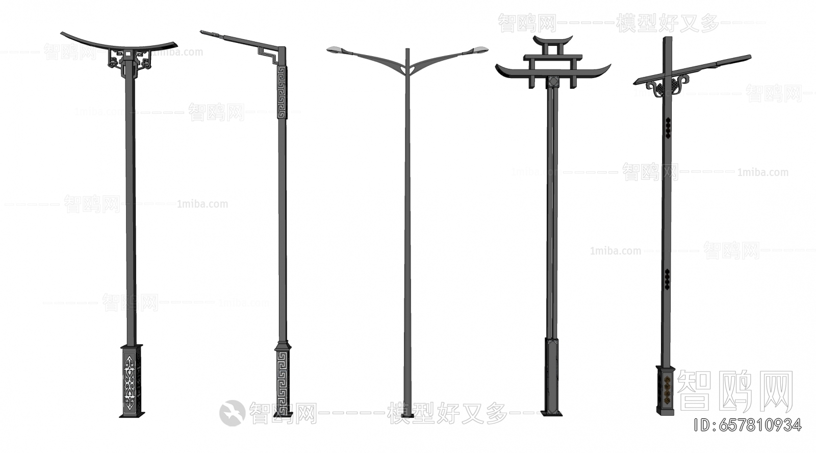 New Chinese Style Outdoor Light