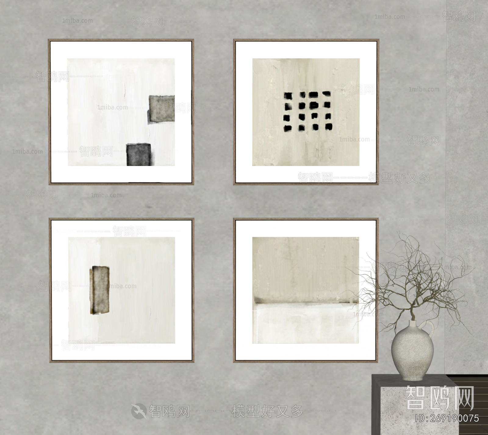 Wabi-sabi Style Painting