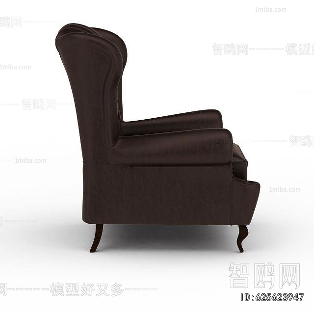 Simple European Style Single Sofa