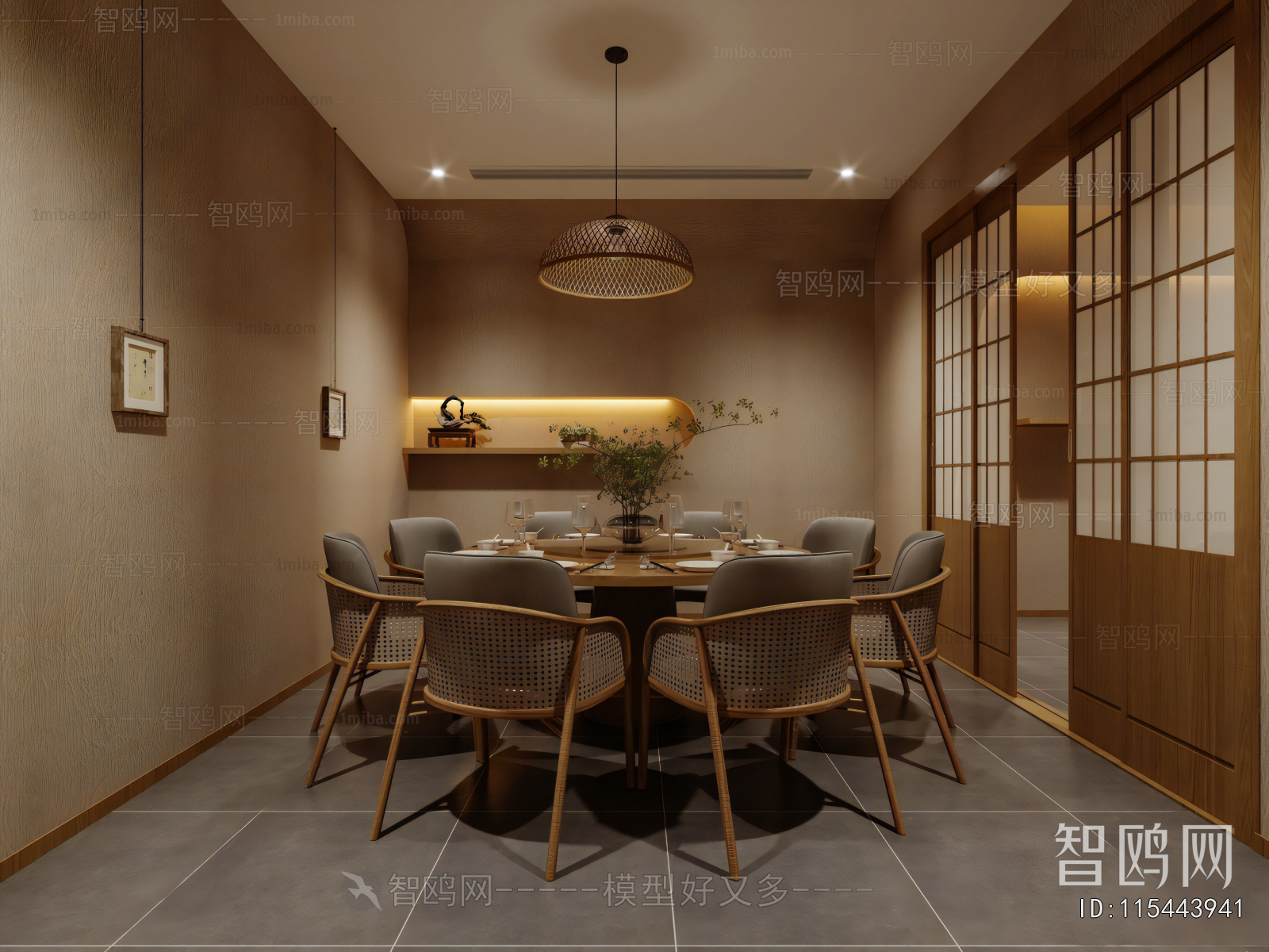 Japanese Style Restaurant Box