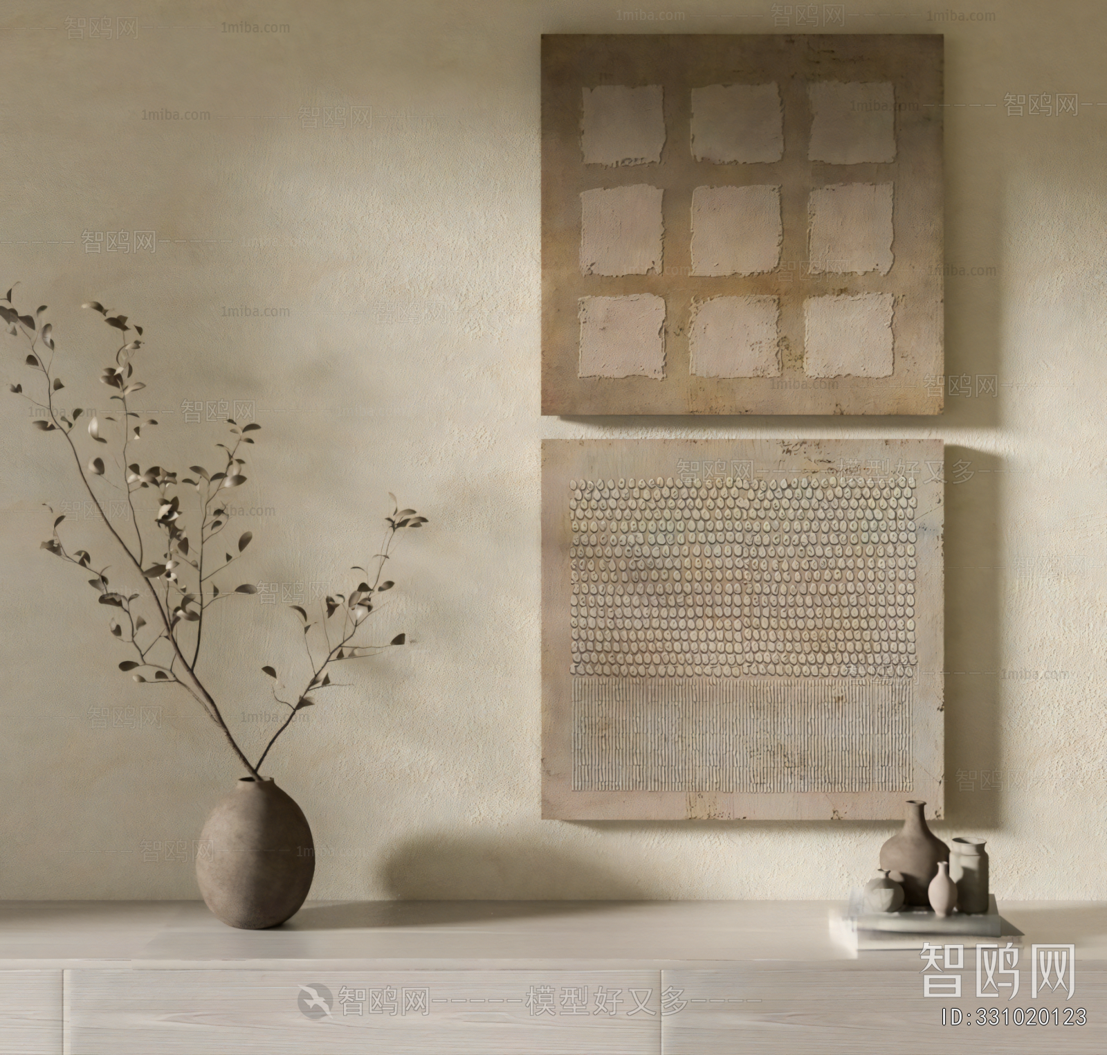 Wabi-sabi Style Painting