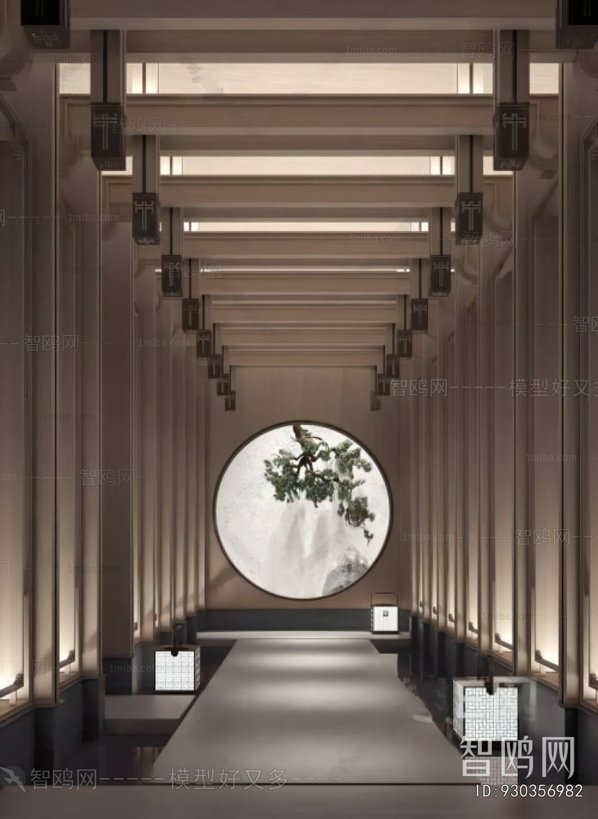 New Chinese Style Corridor