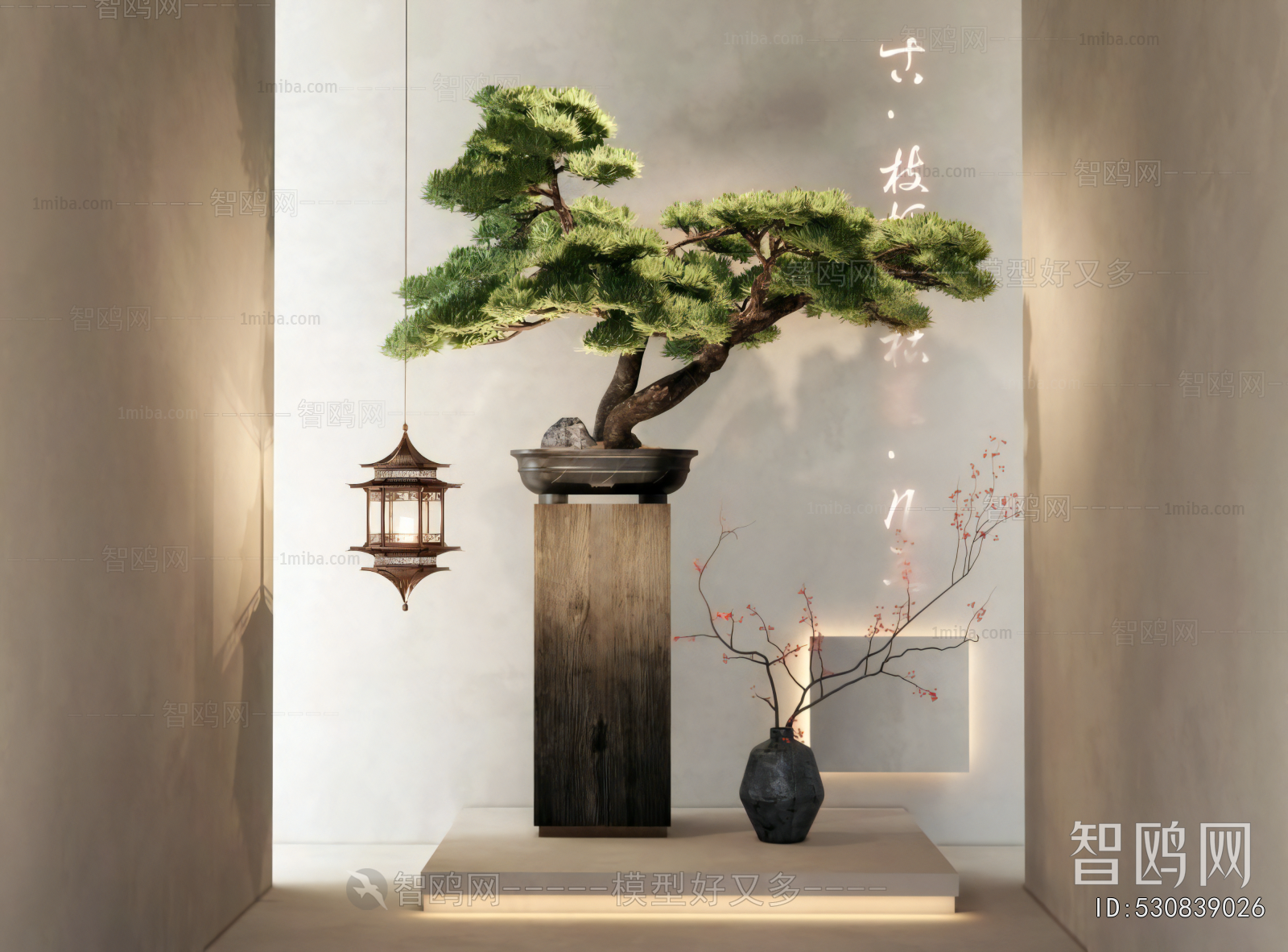 New Chinese Style Bonsai